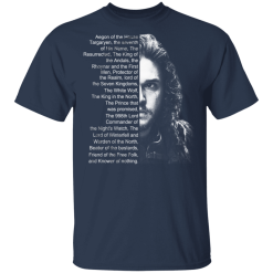 Jon Snow: List Name Aegon Of The House T-Shirts, Hoodies 28