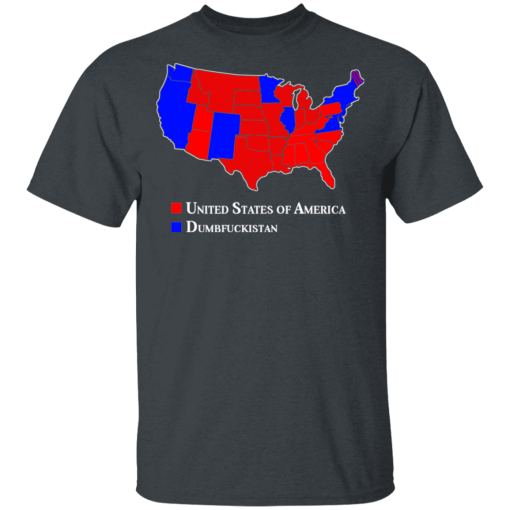 Dumbfuckistan Election Map - Republican Edition T-Shirts, Hoodies 3