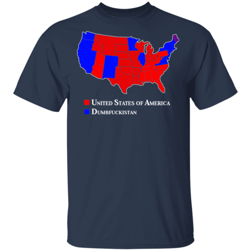 Dumbfuckistan Election Map - Republican Edition T-Shirts, Hoodies 5