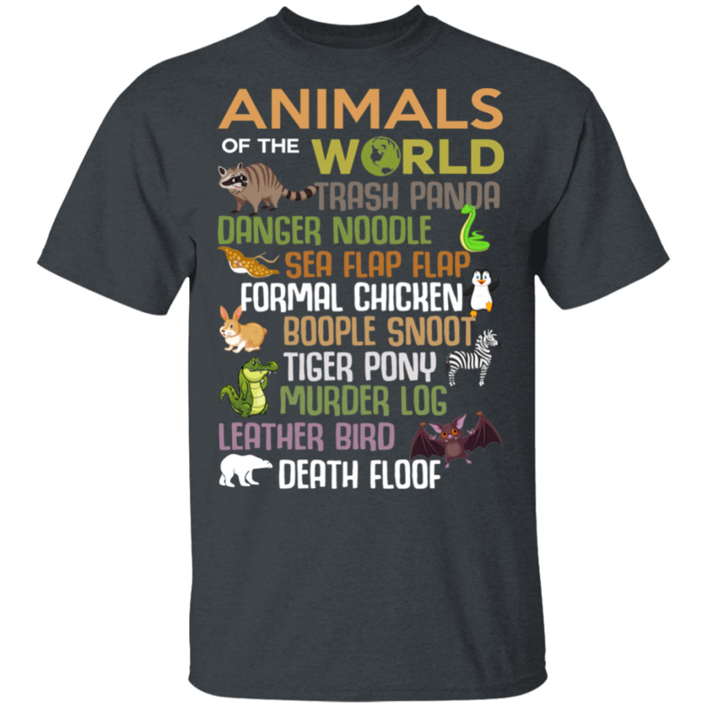 Animals Of The World Funny Animals T-Shirts, Hoodies