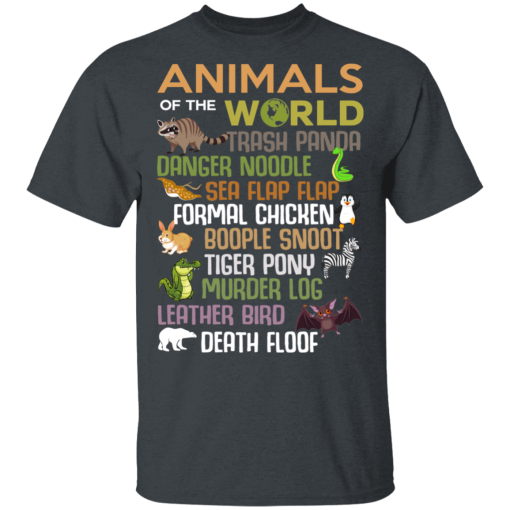 Animals Of The World Funny Animals T-Shirts, Hoodies 3