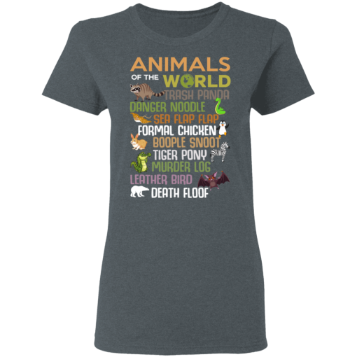 Animals Of The World Funny Animals T-Shirts, Hoodies 11