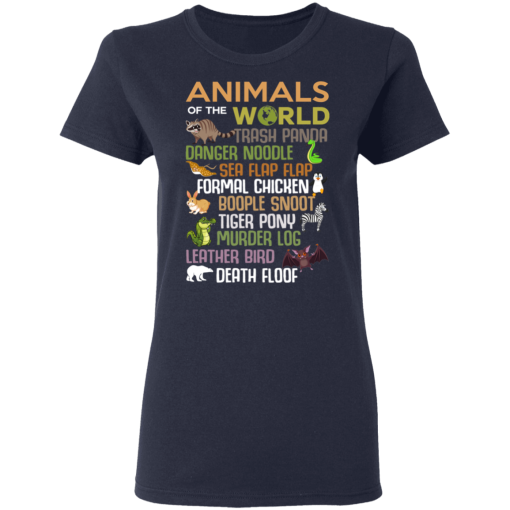 Animals Of The World Funny Animals T-Shirts, Hoodies 13