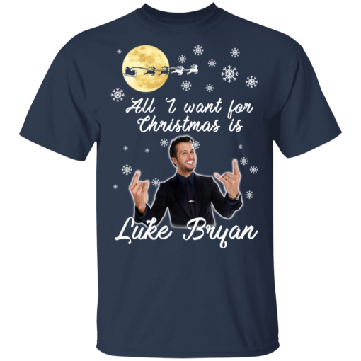 All I Want For Christmas Is Luke Bryan T-Shirts, Hoodies 5