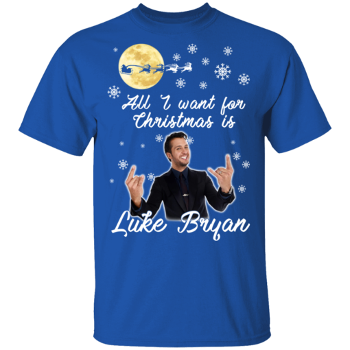 All I Want For Christmas Is Luke Bryan T-Shirts, Hoodies 7