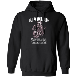Old School Code Didn't See Nothing T-Shirts, Hoodies 40