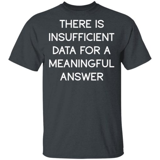 There Is Insufficient Data For A Meaningful Answer T-Shirts, Hoodies 4