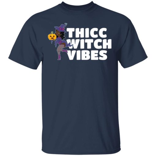 Thicc Witch Vibes Funny Bbw Redhead Witch Halloween T-Shirts, Hoodies 6