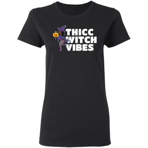 Thicc Witch Vibes Funny Bbw Redhead Witch Halloween T-Shirts, Hoodies 10