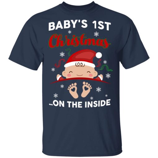 Baby's 1St Christmas On The Inside T-Shirts, Hoodies 6