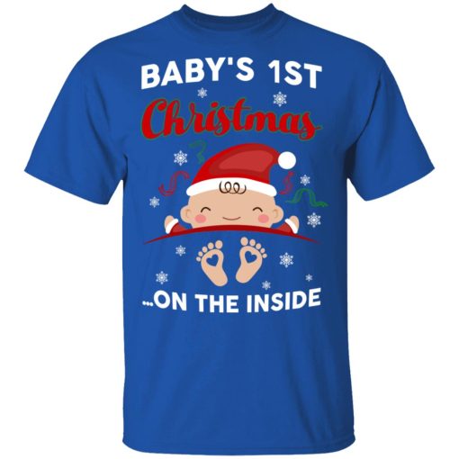 Baby's 1St Christmas On The Inside T-Shirts, Hoodies 8