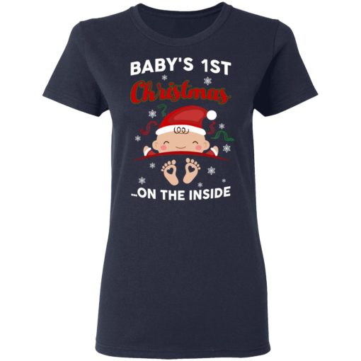 Baby's 1St Christmas On The Inside T-Shirts, Hoodies 13