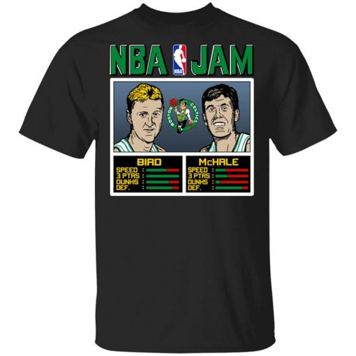 NBA Jam Celtics Bird And McHale Shirt