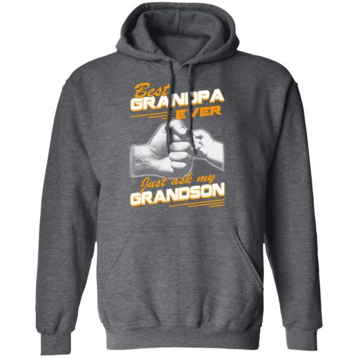 Best Grandpa Ever Just Ask My Grandson T-Shirts, Hoodies 21