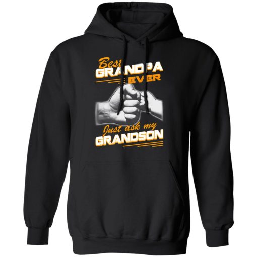 Best Grandpa Ever Just Ask My Grandson T-Shirts, Hoodies 18