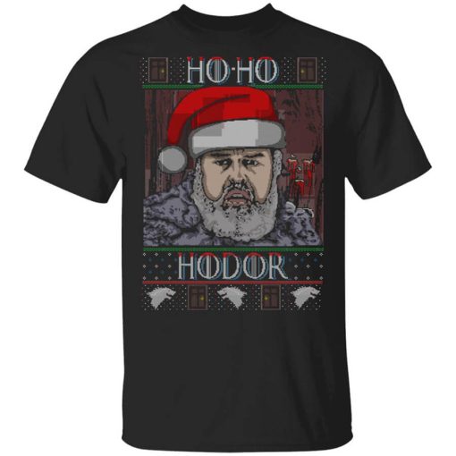 Ho Ho Hodor Face T-Shirt