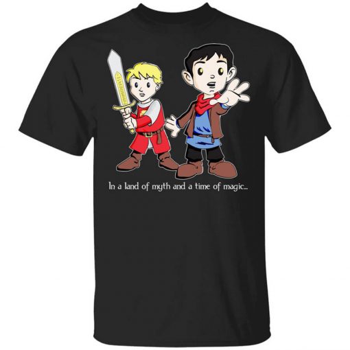 In A Land Of Myth And A Time Of Magic Merlin Shirt