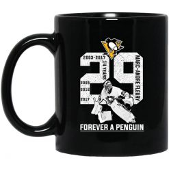 Marc Andre Fleury Forever A Penguin Mug