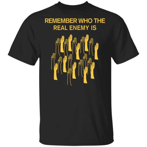Remember Who The Real Enemy Is The Hunger Games Shirt