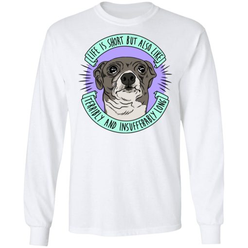 Jenna Marbles Life Is Short But Also Like Terribly and Insufferably Long At The Same Time T-Shirts, Hoodies, Long Sleeve 15