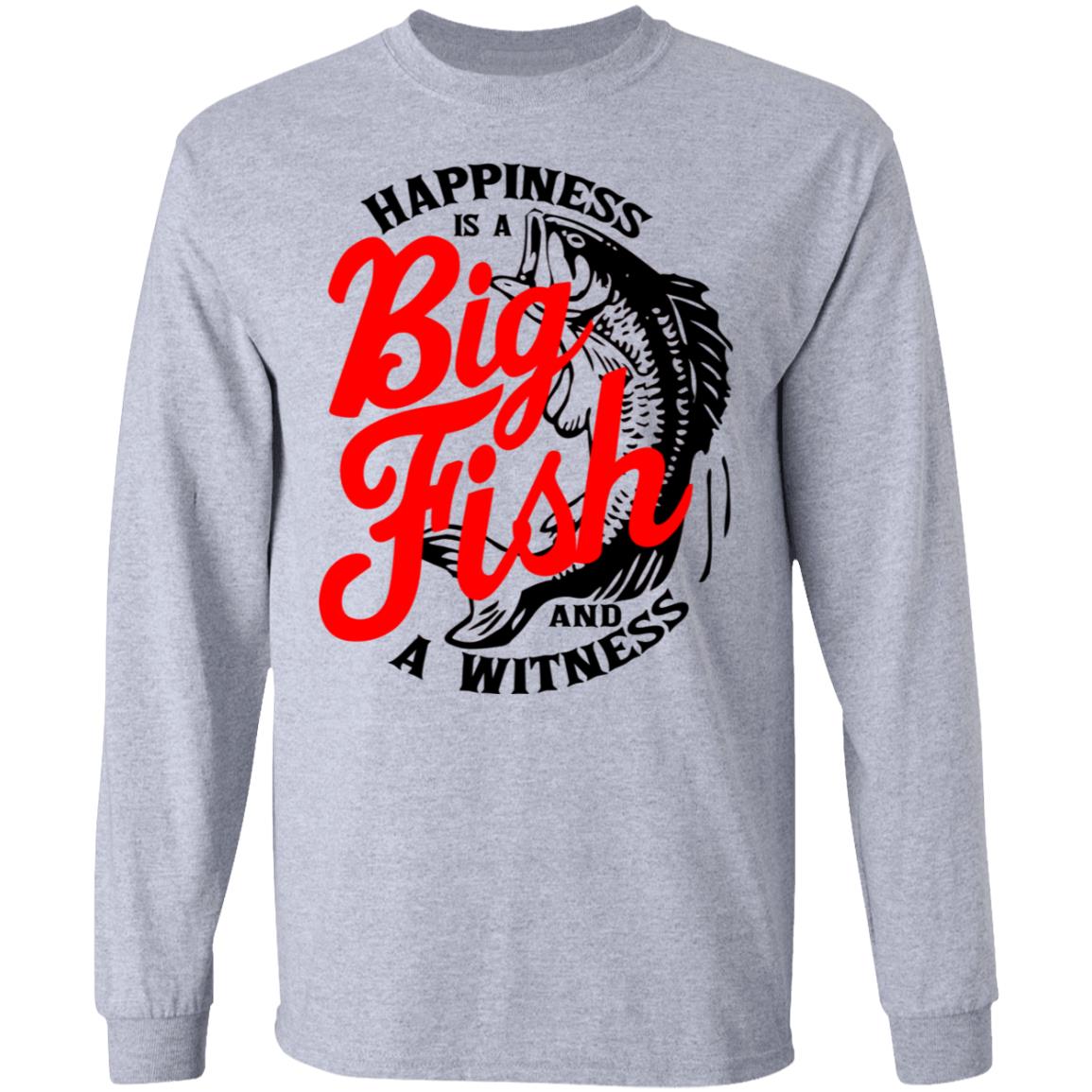 Fishing T-shirts and hoodies.