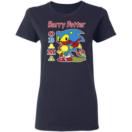 Harry Potter Obama Sonic Version T-Shirts, Hoodies, Long Sleeve 13