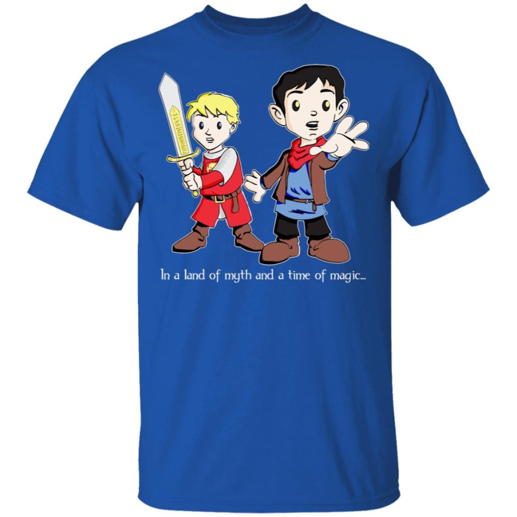 In A Land Of Myth And A Time Of Magic Merlin T-Shirts, Hoodies, Long Sleeve