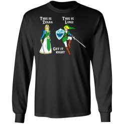 This Is Zelda This Is Luigi Get It Right T-Shirts, Hoodies, Long Sleeve 41