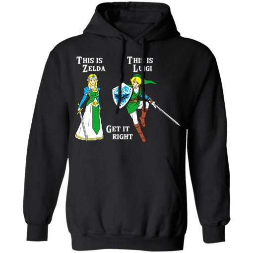 This Is Zelda This Is Luigi Get It Right T-Shirts, Hoodies, Long Sleeve 19