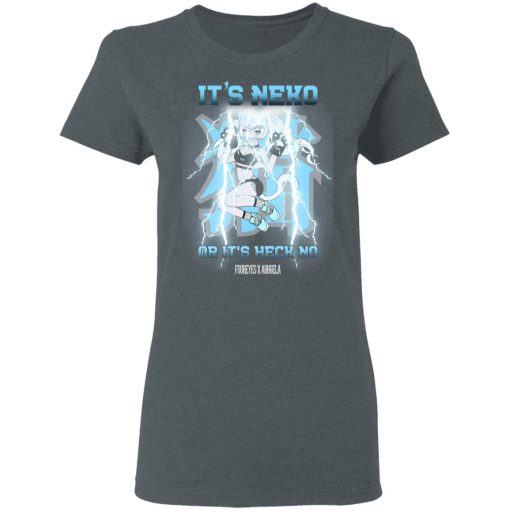It's Neko Or It's Heck No Foureyes X Ahhgela T-Shirts, Hoodies, Long Sleeve 11