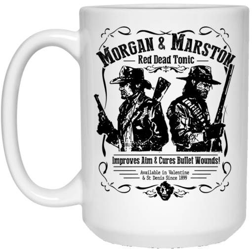 Morgan & Marston Red Dead Tonic Mug 3
