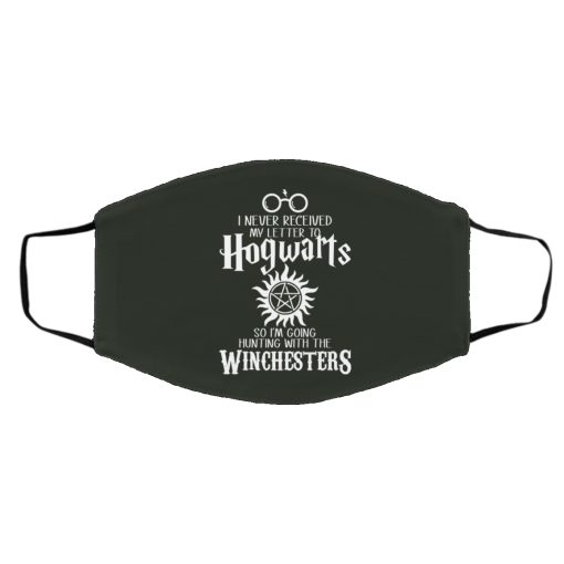 I Never Received My Letter To Hogwarts I'm Going Hunting With The Winchesters Face Mask 10