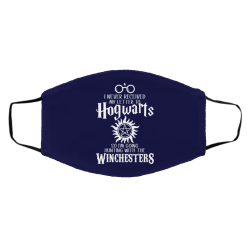 I Never Received My Letter To Hogwarts I'm Going Hunting With The Winchesters Face Mask 47