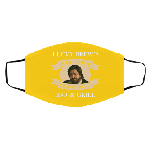 Lucky Brew's Bar & Grill Regular Human Bartender Face Mask 3