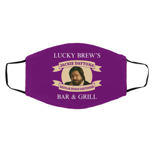 Lucky Brew's Bar & Grill Regular Human Bartender Face Mask 23
