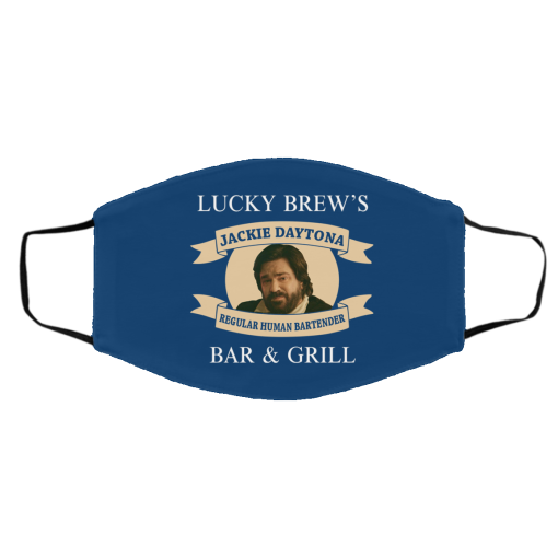 Lucky Brew's Bar & Grill Regular Human Bartender Face Mask 25