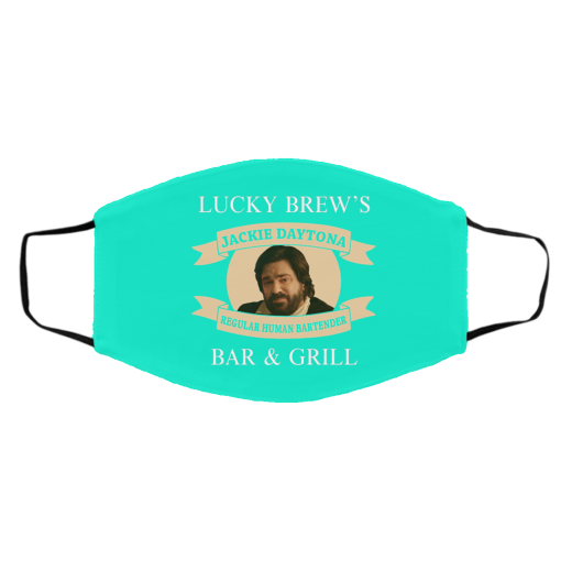 Lucky Brew's Bar & Grill Regular Human Bartender Face Mask 29