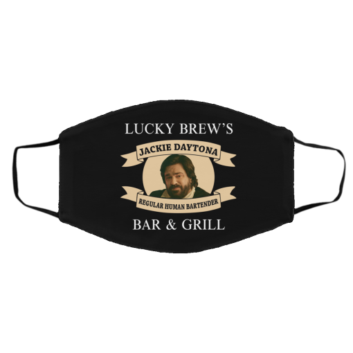 Lucky Brew's Bar & Grill Regular Human Bartender Face Mask 5