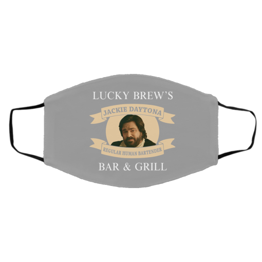 Lucky Brew's Bar & Grill Regular Human Bartender Face Mask 15