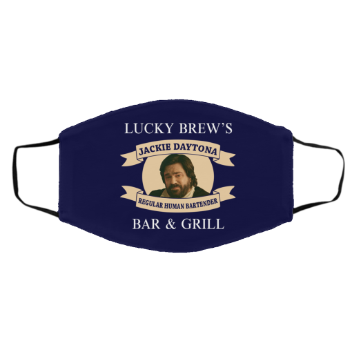 Lucky Brew's Bar & Grill Regular Human Bartender Face Mask 17