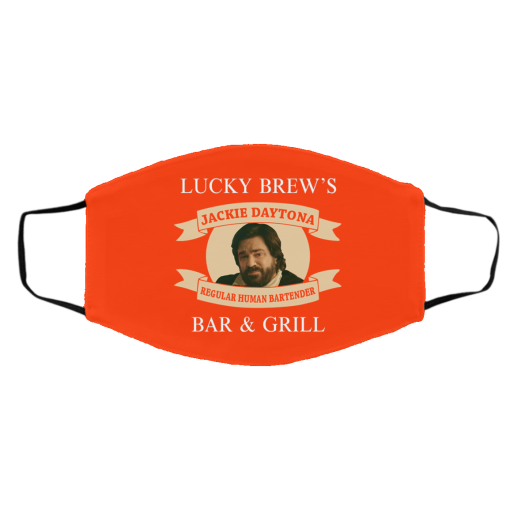 Lucky Brew's Bar & Grill Regular Human Bartender Face Mask 19