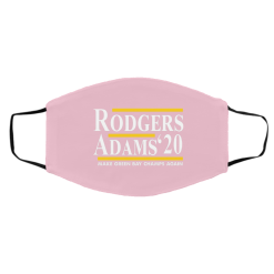 Rodgers Adams 2020 Make Green Bay Champs Again Face Mask 51