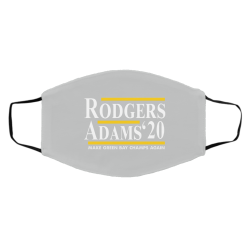 Rodgers Adams 2020 Make Green Bay Champs Again Face Mask 57