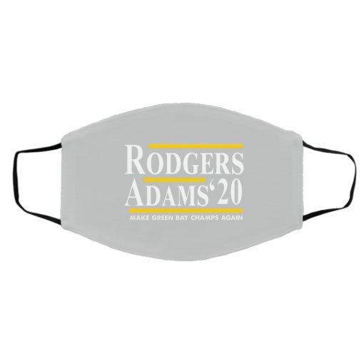 Rodgers Adams 2020 Make Green Bay Champs Again Face Mask 27