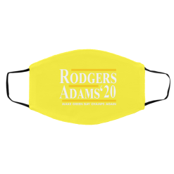 Rodgers Adams 2020 Make Green Bay Champs Again Face Mask 61