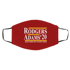 Rodgers Adams 2020 Make Green Bay Champs Again Face Mask 39