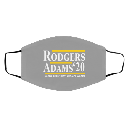 Rodgers Adams 2020 Make Green Bay Champs Again Face Mask 15