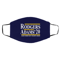 Rodgers Adams 2020 Make Green Bay Champs Again Face Mask 47