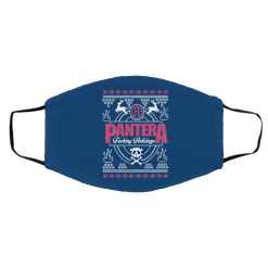 Pantera Fucking Holidays Christmas Face Mask 55