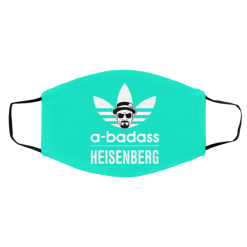 A Badass Heisenberg - Breaking Bad Face Mask 59